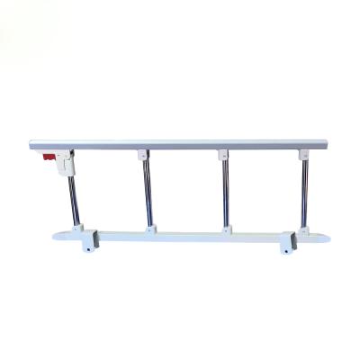 China Hospital Bed Folding Aluminum Alloy Hospital Bed 4 Rods Guardrail for sale