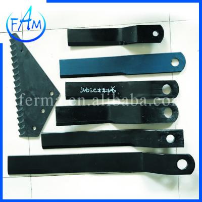 China High friction capacity lemken grass mowing cutter blade,AMAZONE mower mowing blade,KUHN flail mower blades for sale