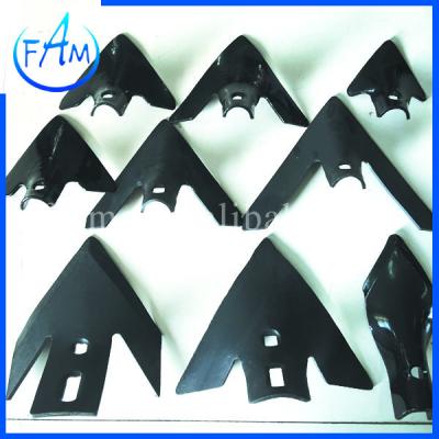 China High friction capacity pottinger cultivator points and shovels, Great Plains agriculture machinery, HORSCH cultivator parts plow shovel for sale