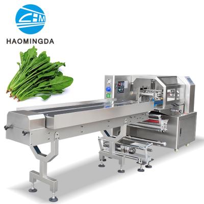 China Pudina / Cucumber / Vegetable Automatic Packing Machine Food With Weighing And Labeling for sale