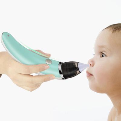 China 2021 High Quality Newborn Baby Snot Cleaner Aspirator Baby Snot Remover Vacuum Rechargeable Electric Nasal Aspirator for sale