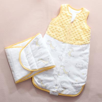 China 2022 Modes Good Quality Sustainable Baby Wrap Sleeping Bag Baby Cotton Warm And Soft Sleeping Bag for sale