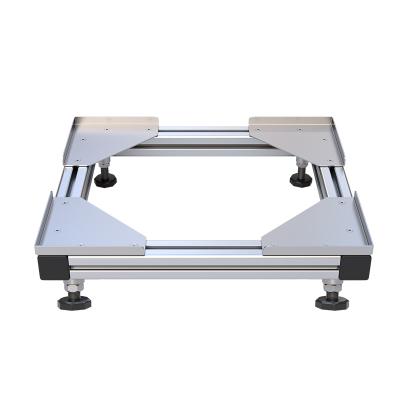 China Household Alloy Washing Machine Base Bracket Aluminum Metal Stamping Base For Sturdy Refrigerator Washing Machine Home Appliance Base for sale