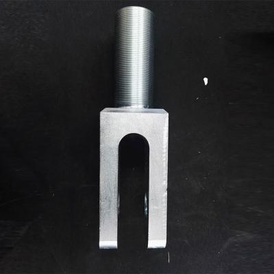 China Fixed Action OEM CNC Machined Thread U Fork Stainless Steel Clevis Joints for sale