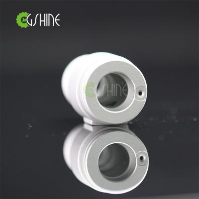 China Amazon Hot-selling Aluminum CNC Machining Aluminum Threaded Joint For Auto Air Conditioning Accessories for sale