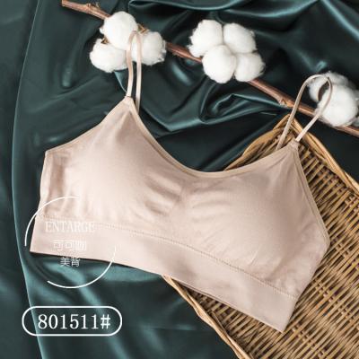 China One-Piece Manufacturers Direct Sales Of The Most Popular Sports Tube Chest Back Girl's Top Wrapped Lady Vest Seamless Bra for sale