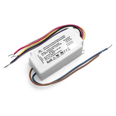 China Integrated Active Function ES 15W 6-12V 1800mA AC-DC Constant Current PFC LED Driver With 1-10V Dimming for sale