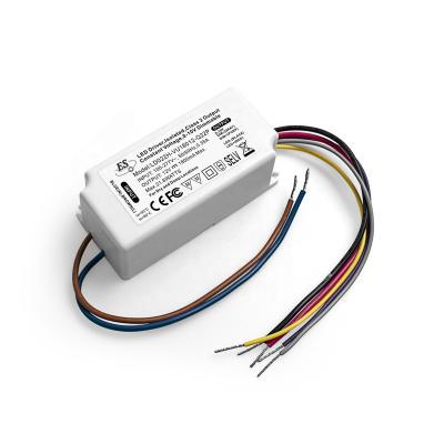 China 3 Years Warranty ES 22W 12V 100-277Vac 1.8A AC-DC Constant Voltage LED Driver With 0/1-10V Dimming for sale