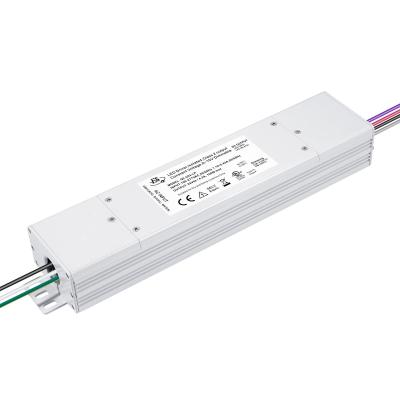 China 0-10V DIMMING Power Supply 100W 24V Optional DC Output Power Supply 1-10V Dimming Led Driver With Junction Box for sale