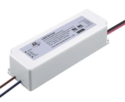 China Triac Dimming Option ES UL Listed Class 2 Ip65 Waterproof Triac Dimmable 60w 12v Led Driver for sale