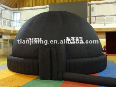 China Large outdoor inflatable planetarium projection dome tent used for education or astronomy for sale