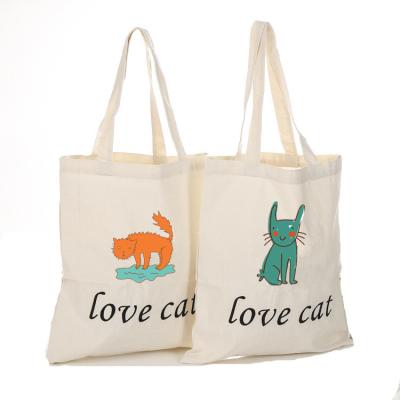 China 2019 Custom Printing China Factory Wholesale Cotton Comfortable Tote Bag Eco-firendly Totebag for sale