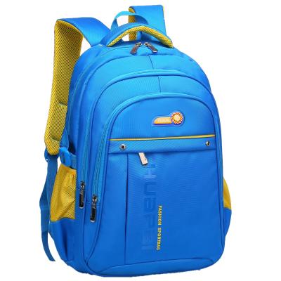 China 2021 China Manufacture Student School Back Pack Simple Custom Boys Backpack With Shoulder Strap for sale