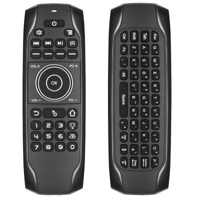 China Wireless Connection 2.4G Wireless Remote Control Mini Design Full LED Keyboard G7 Air Mouse Touch Control Gaming for sale