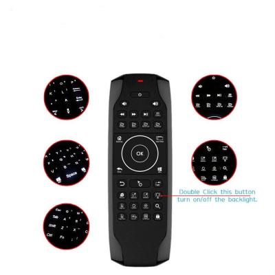 China Wireless Connection 2.4G Wireless Remote Control Mini Design Full LED Keyboard G7 Air Mouse Touch Control Gaming for sale