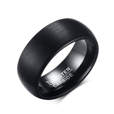 China Best Selling Fashionable Men's Classic Hiphop Style Tungsten Carbide Ring High Quality Tungsten Carbide Ring for sale