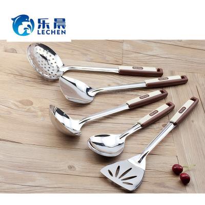 China Sustainable Stainless Steel Seven - Piece Non Magnetic Kitchenware Set Spoon Fork Holder Cookware Kitchen Accessories for sale