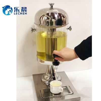 China Beverage Bottle Hotel Supplies Beverage Dispenser Tea Bottle Tea Barrel Beverage Dispenser Juice Dispenser 8L+PC Bottle for sale