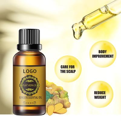 China OEM/ODM Anti Moisturizer Body Care Product Ginger Fat Burning Slimming Essential Oil Loss Weight Cellulite Remover Massage Oil for sale