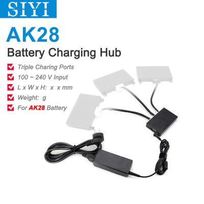 China Datalink SIYI AK28 System Fast Charger Battery Charging Hub Supports Three Way Charging Simultaneously for AK28 Battery for sale