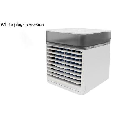 China White Desktop Air Coolin Jet Water Cooler Space Fan Cooler Energy-saving and Power-saving 5W Mini Portable Air Conditioner Household Air for sale