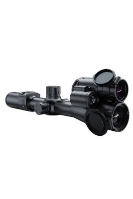 China 384 X 288 Full Color Fusion Thermal Binocular Imaging Laser Ranging Infrared Night Vision Binoculars for sale