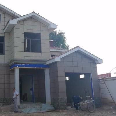 China Wall cladding vacation home prefab luxury villa for interior and exterior cladding wall panel fiber cement board for sale