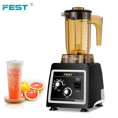 China Hotel FEST 4 Cups in 1 New Arrival 1500 Watt Commercial Eggnog Blender Ice Crusher Blender Machine Smoothie Blenders for sale