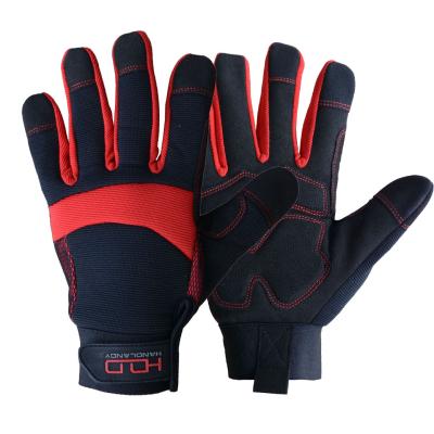 China HANDLANDY Handlingcustom Light Duty Mechanic Safety Glove Breathable / Flexible Industrial Mechanic Gloves for sale