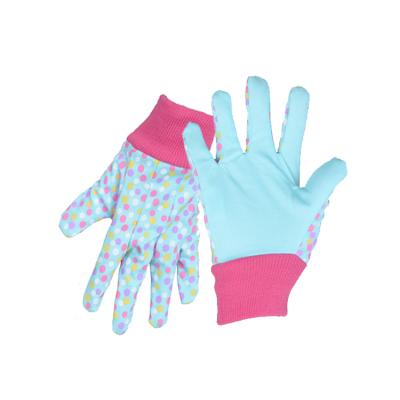 China Goods for use. HANDLANDY High Quality Breathable Kids Garden Gloves Protective Cute Printing Garden Unisex Gloves for sale