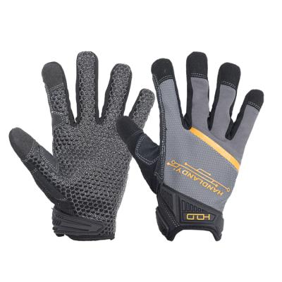 China HANDLANDY Anti Slip In Cut Out Work Gloves Anti Running Touch Screen Bike Gloves Racing Sports Gloves Motorcycle for sale