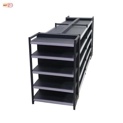 China Simple popular 5 layers supermarket shelf hot sale super side store shelf for sale