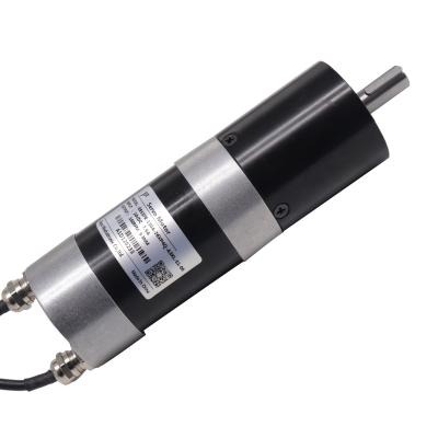 China Servo motor de 24 V de corriente continua 7.9A 9.3Nm 100RPM 24 V de servo motor de corriente continua para la puerta del canal en venta