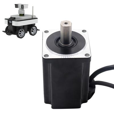 China Hoge Torsiegelijkstroom Servomotor 60mm 400W 48V met Stijgende Codeur Te koop