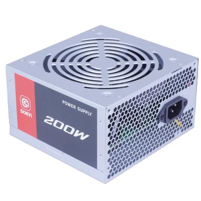 China Micro PSU Power Supply Swtiching Switching Power 150W - 250W 20 Desktop PC Desktop Case 200W 8CM ATX + 4pin Brown Box CE ROHS Soeyi SECC for sale