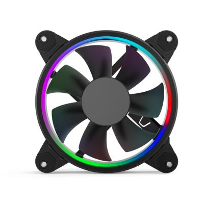 China Computer Case PC Fan Multiple Color RGB Fans RF Remote Control And Panel Control Fan for sale