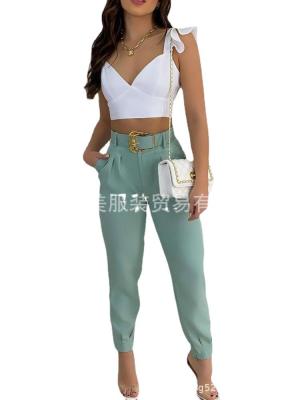 China New women's fashion leisure sexy set two-piece cross-border summer factory e-commerce spot custom wholesale viable supply for sale