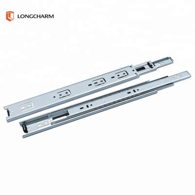 China Traditional triple extension ball bearing telescopic drawer slides for sale