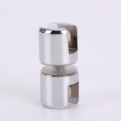 China Bookshelf good sales glass holder clip double glass clamp glass holder clip hardware for sale