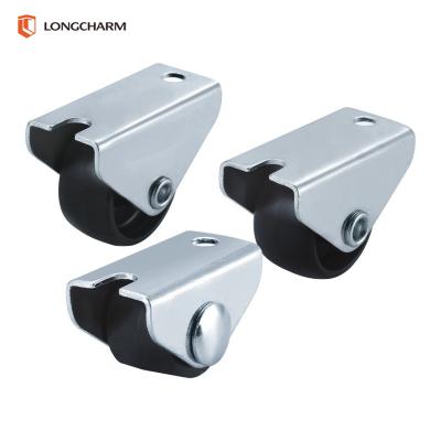 China Modern Good Sales PP Fixed Small Plastic Caster Wheels Hardware Fixture for sale