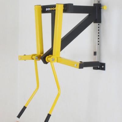 China Wall Mounted Gym Shoulder Shrug Machine Strength Lateral Press Muscle Machine for sale