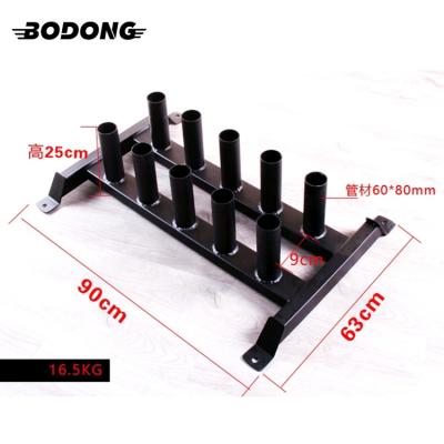 China Durable Gym Standard Club Used Storage Display Vertical Barbell Bar Rack for sale