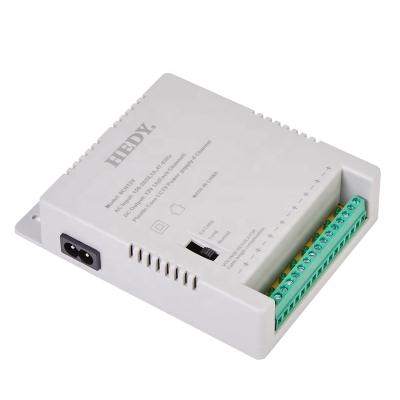 China 8 Channel Power Supply 12V/13.5V/15V DC Output 60W CCTV SMPS With Cable Length Compensation Switch 8CH12V for sale