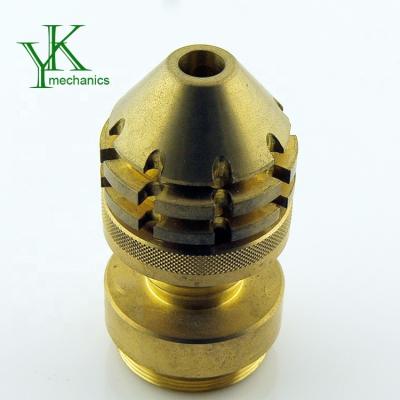 China Building Material Stores Customized Precision CNC Machining Brass Motor Parts for sale