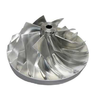 China Electric Power Turbo Impeller By Titanium Precision CNC Machining Factory for sale