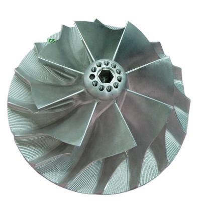 China Electric power air compressor turbine impeller wheel, spare parts for water pump, precision impeller impeller for sale