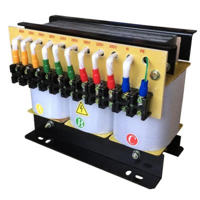 China Servo-transformador personalizado de 5KW 7.5KW de três fases 380V a 220V para motorista à venda