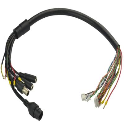 China Custom PVC Automotive Wire Harness with SOS Emergency Membrane Push Button Switch for sale