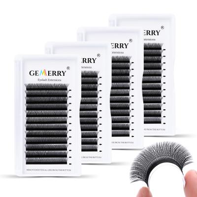 China Korean Top Full Volume Tip Pbt Fiber Eyelash Extensions Double 0.07 Licks Y Since Mega C Bend Volume Yy Eyelash Extentions for sale