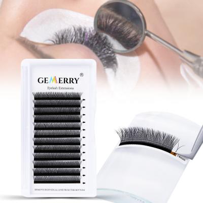 China Full Volume Cilios Yy Eyelash Extension Pre Made Volume Fans Eye Lash 3D Eyelash Natural Eyelash Extension Lashes for sale